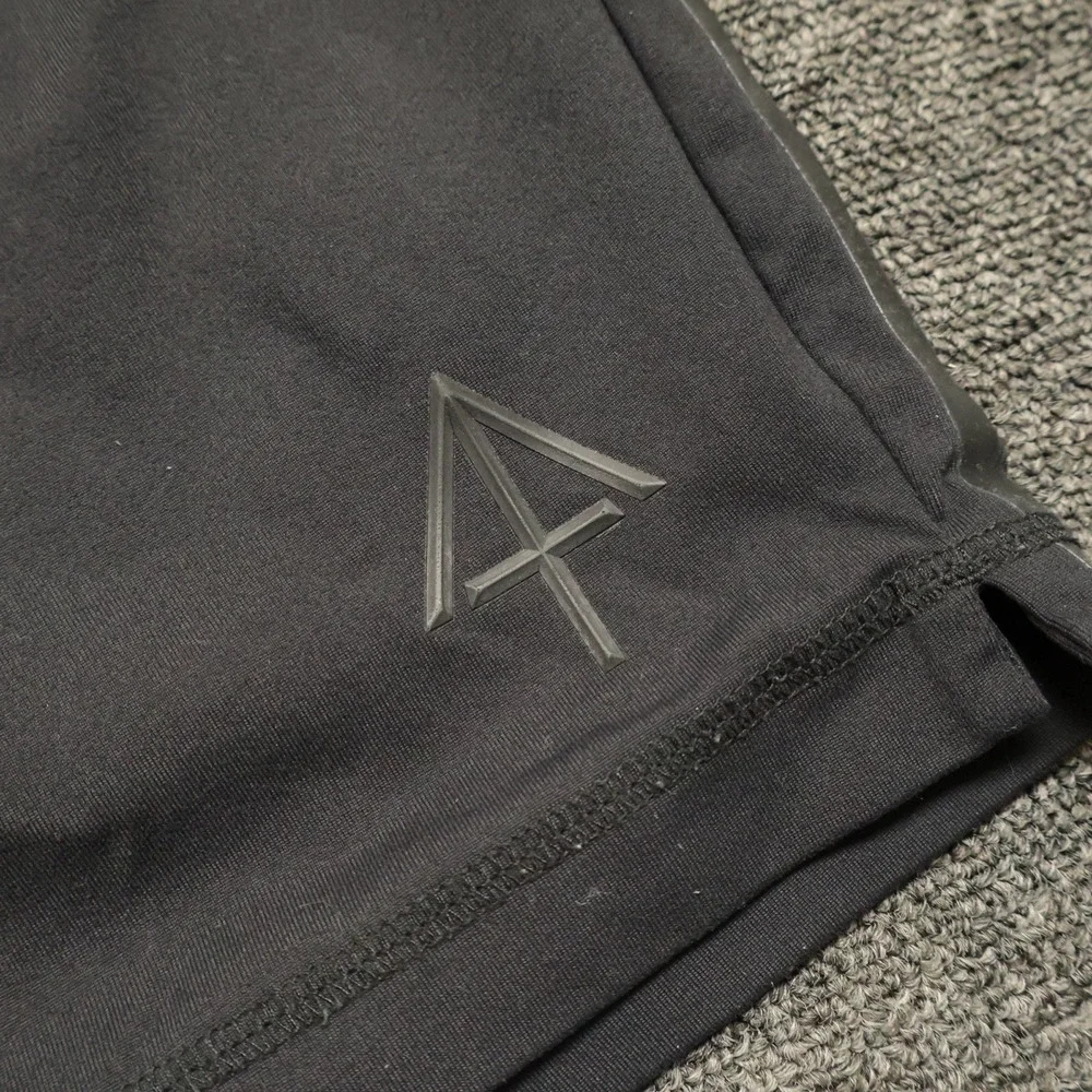 Arrowhead Tactical Apparel Shorts Mens Large Black Athletic Stretch Drawstring - Picture 2 of 12